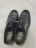 德赛（Desai）手抓纹男士商务休闲皮鞋男真皮擦色正装手工软底男鞋 黑色 39  实拍图
