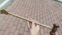 木居御浩堂鸡翅木多功能保健不求人痒痒挠老头乐敲打拍背按摩捶经络穴位捶 两用腰鼓挠锤 实拍图