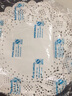 厨房油炸食品花底纸糕点吸油纸烘焙纸蛋糕花边纸披萨小吃餐盘垫纸圆形西点油纸 圆形10.5英寸直径26.7cm 实拍图