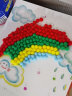 儿童手工diy制作材料包毛毛球艺术画幼儿园玩具创意立体粘贴材料包六一儿童节礼物 毛球经典款 晒单实拍图