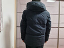 海澜之家（HLA）羽绒服男冬季轻商务经典系列外套男冬季 藏青62 180/96A(XL) 推荐76-82kg 实拍图