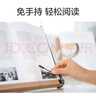 SYSMAX韩国阅读架桌上书架高考礼物看书宿舍读书支架支撑架成人办公用品读书电脑平板支架看书神器桌面 L号白色 实拍图