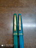 永生659钢笔学生用练字透明示范办公白领财会 05蓝绿色 0.5mm+0.38mm 实拍图
