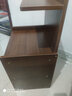 佳家林床头柜简约现代床边柜家用收纳柜卧室柜沙发边几台子床头柜 【加高款】深胡桃色33cm 实拍图