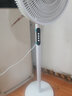 扬子 电风扇家用落地扇遥控立式电扇宿舍办公室摇头风扇 白色遥控款加长线【五叶13.5英寸】 扬子落地电风扇 实拍图