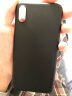麦麦米适用苹果iphoneXS Max手机壳保护套超薄壳磨砂全包防摔简约套 iPhone X-纯黑色 实拍图