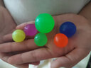 东之天地龙珠抽抽乐弹力球儿童实心橡胶弹跳球夜光弹力球跳跳球抽龙珠玩具 龙珠抽抽乐【110个球】 实拍图
