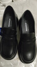 回力厚底乐福鞋女冬季2025新款鞋子高级感复古时尚英伦黑色小皮鞋女 黑色 38 实拍图