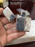 ZiPPO 美国原装zippo芝宝打火机正版纯银五面唐草男士收藏送礼 纯银唐草盔甲 实拍图