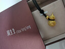 周生生王安宇同款葫芦福字古法黄金项链足金吊坠含绳90852Z计价 70厘米 - 14.07克(含工费1800元) 实拍图
