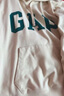 Gap男女装春秋LOGO美式复古连帽法式圈织软卫衣892186 米黄色 185/104A(XXL)亚洲尺码 实拍图