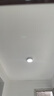 御美尚超薄明装筒灯圆形led小吸顶灯吊顶灯过道灯入户走廊玄关天花射灯 【12W-白光】宽10cm厚3.2cm  【白壳】 实拍图