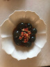 九土草木灰釉手工餐具陶瓷花口盘花瓣菜盘水果沙拉餐盘家用食器 中号盘 实拍图