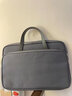JCPAL本朴 米兰手提电脑包女士男士商务适用苹果联想华为13/14/15/16英寸游戏笔记本内胆包苹果电脑包 石板灰【适用13/14英寸电子设备 实拍图