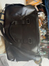 墨一旅行包男手提大容量旅行袋运动干湿分离健身单肩斜挎行李皮质背包 黑色大号 实拍图