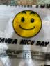 海伊朵食品袋白色塑料袋透明手提袋包装袋保鲜袋打包袋背心袋方便袋 透明食品袋36*58cm 200个 实拍图