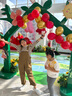 361°儿童四季板鞋男女童(3-12岁)百搭魔术贴滑板鞋小白鞋 绿39 实拍图