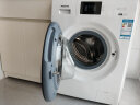 松下（Panasonic）滚筒洗衣机全自动家用10公斤大容量超薄变频 高温洗除菌轻柔洗中途添衣桶自洁 白色 XQG100-J105 实拍图