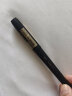 得力（deli） 中性笔硬笔书法专用大容量黑色笔加粗碳素水笔子弹头练字笔学生儿童用粗笔杆商务签字笔 0.7mm 3支装 实拍图