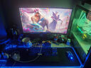 赛睿（SteelSeries）QcK Prism Cloth XL 900*300*4mm 电竞游戏鼠标垫 双区域RGB灯光 大尺寸 炫彩RGB版  实拍图