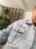 锦衣洋工作服男装劳保服工作服耐磨汽修工程服工厂车间厂服物业工作服 1618春秋款浅灰（上衣） L (170) 120-145斤 实拍图