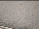 南极人（Nanjiren）夹棉防水床笠罩全包床笠1.8米x2米床套罩全棉床笠1.5x2床垫保护套 四叶草-绅士灰 【夹棉防水款】 120cm*200cm 单床笠 实拍图