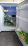 航天民生BCD-210CV 卧式冰箱家用橱柜嵌入式小型侧开门柜式矮电冰箱 玫瑰粉 实拍图