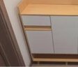 第一森林实木芯鞋柜家用门口室内简易收纳柜2025新款玄关多层防尘入户鞋架 【实木芯三门一抽】屿山原木90cm 组装（自行安装） 实拍图