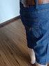 娴妃 【2件装】夏季薄款牛仔短裤男士宽松休闲大码工作裤直筒五分马裤 009浅蓝+009深色【2件装】 32 码【腰围2尺5】115~125斤 实拍图