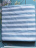 黄河口老粗布床单 A类粗布床单纯棉 手工全棉加厚被单 纯棉床单老粗布床单单件 条纹晴朗蓝 150x220cm适合1.2米单人床 实拍图
