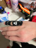 AQ篮球排球指关节护指套装备运动护具 黑色直筒款B30911 S/M 实拍图