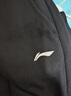 LI-NING KIDS李宁儿童裤子男童运动裤春秋学生宽松长裤青少年休闲裤子大童卫裤 黑色-收口【春夏薄款】 130 实拍图