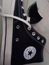 匡威（Converse）秋冬季鞋女鞋1970sAllStar情侣鞋三星标休闲鞋板鞋帆布鞋162050C 162050C 1970S黑色高帮/主推款 36 实拍图