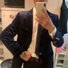 墨诺佰法式衬衫男商务休闲纯色修身免烫抗皱男士袖扣衬衫长袖白衬衣 白色 38 码（100-115斤） 实拍图