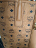 MCM女包 中号托特包印花子母单肩手提包MWPCSVI01CO001 干邑色 实拍图