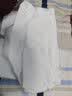 罗蒙加绒加厚衬衫男士秋冬季保暖职业正装休闲爸爸装工装纯色衬衣男装 实拍图