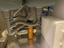 潜水艇（Submarine）厨房洗菜池厨柜水槽下水管配件洗碗机净水溢水管三通四通分叉头 溢水管/洗碗机+净水器(2分管) 晒单实拍图