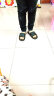 惠夫人 家居浴室防滑拖鞋居家室内塑料情侣凉拖鞋女夏 顶呱呱 灰色 40-41 （适合39-40码穿） 实拍图