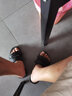 Dickies拖鞋男鞋夏季室外透气鞋子男士凉拖鞋潮流一字拖鞋外穿沙滩鞋 黑色 42 实拍图