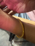 中国黄金（CHINA GOLD） 黄金手镯女四叶草拉花金镯子足金送妈妈女朋友老婆新年礼物 【四叶草】60圈口 约：5.1g 实拍图