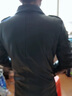 NASA官网联名夹克男机车皮衣男春秋男士潮流韩版修身大码棒球服工装秋冬季加绒加厚休闲秋冬皮夹克外套 黑色 3XL【建议155-170斤】 实拍图