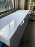 雪花【十年联保】【以旧换新】铜管冰柜商用大容量家用冷冻冷藏两用卧式单温双温冷冻小型冰箱大冰柜 雅白色539【铜管速冻+一级节能】 288L 实拍图