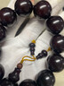 沐恩印度小叶紫檀手串泥料金星配老山檀香顶珠 20mmx12颗【沐染】 实拍图
