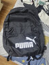 彪马（PUMA）男包女包 25夏季新款经典大容量双肩包学生书包运动包旅行休闲包 黑色大logo/经典主推/30*14*43.5CM OSFA 实拍图