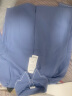 美茵曼丽复古港味蓝色衬衫女设计感小众秋装2023年新款小个子职业气质上衣 MMG9736  茵曼  蓝色 S（85-105斤） 实拍图
