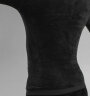 INSMANX男士塑身衣长袖  加厚加绒保暖塑型内衣 束胸收腹塑手臂束身上衣 黑色 L（体重170-210斤） 晒单实拍图