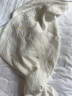 优米熊纯棉高密度四层纱布婴幼儿童浴巾  加厚宝宝抱被盖毯 105×105cm 实拍图