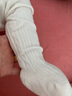 喜得瑞女童连裤袜春秋婴儿裤袜黑白色儿童连体袜宝宝外穿打底裤打底袜 白色 XS（6-12月）适合身高66-74cm 实拍图