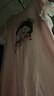 俞兆林（YUZHAOLIN）女童睡裙儿童睡衣夏季薄款纯棉中大童家居服童装 猫爪女孩 实拍图