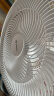 格力（GREE）【大风量】七叶轻音立式电风扇家用柔风落地扇台式桌面小型风扇大风量节能宿舍电扇 FD-3515h7 实拍图